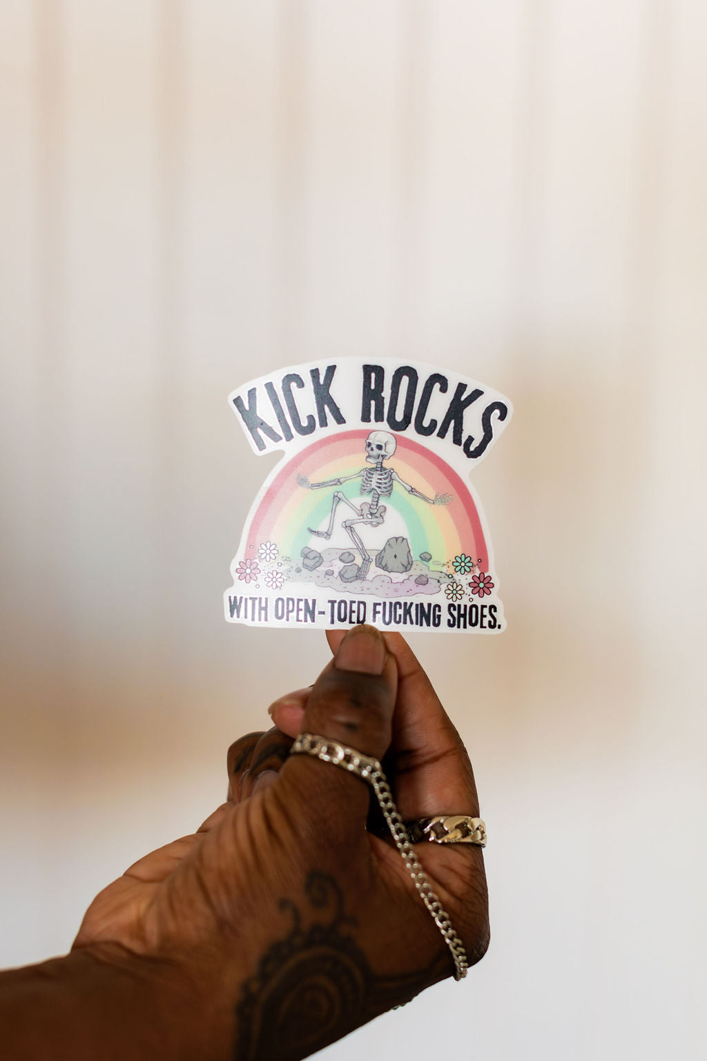 Kick Rocks Sticker