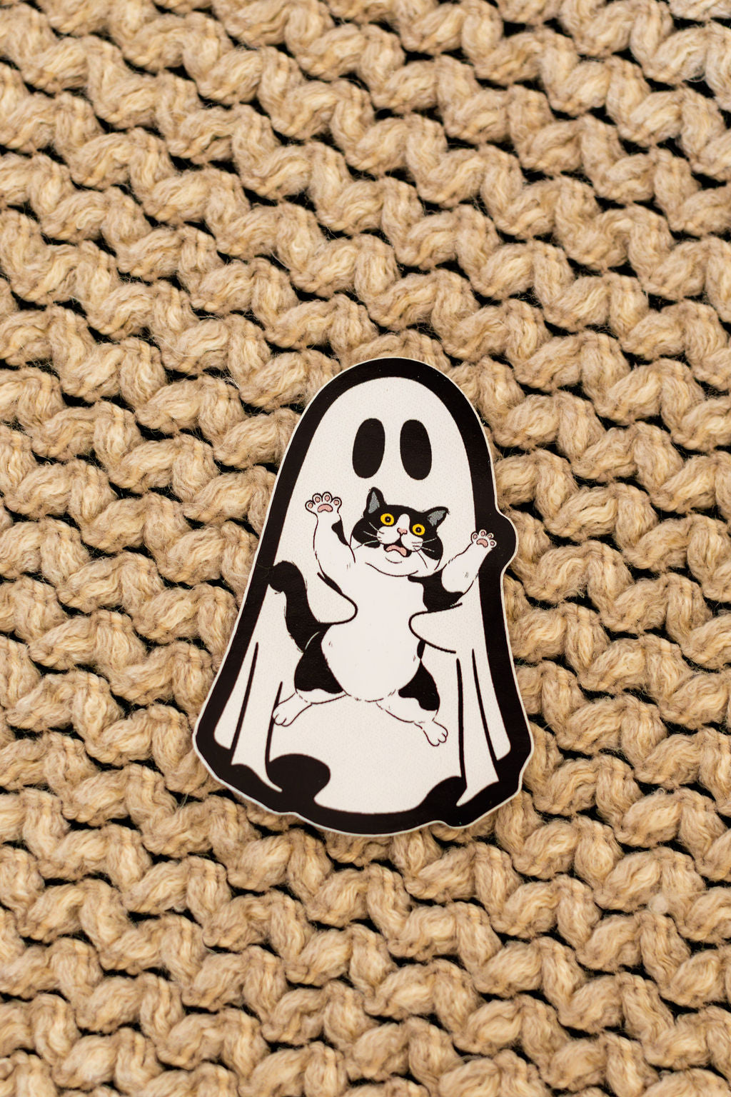 Ghost Kitty Sticker