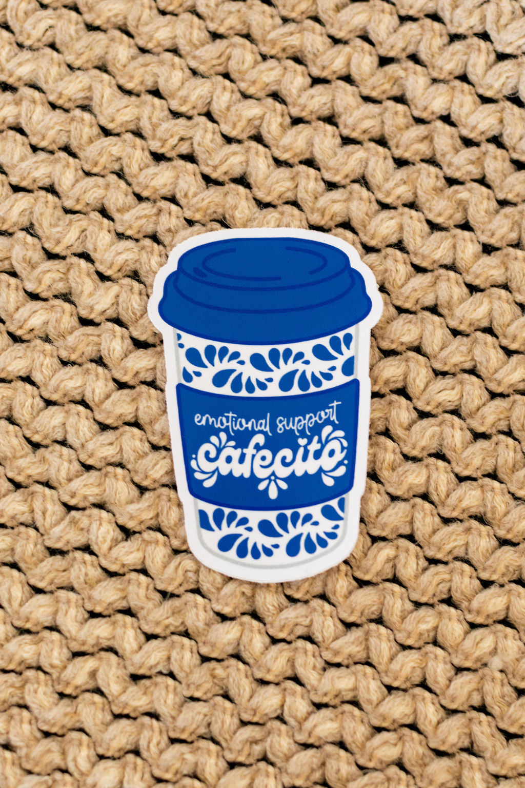 Cafecito Comfort Sticker