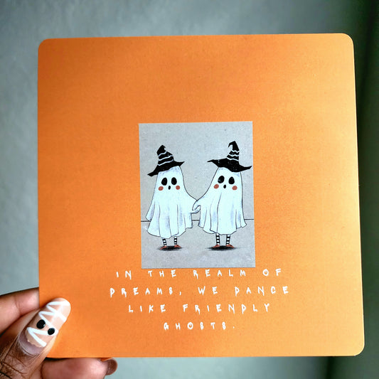Art Print: Friendly Ghosts